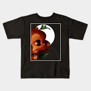 Pumpkin Skull Kids T-Shirt